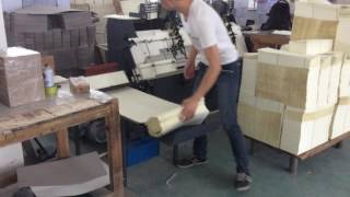 Kolbus Upgraded version Endsheet Tipping & inserting machine for notebook binding