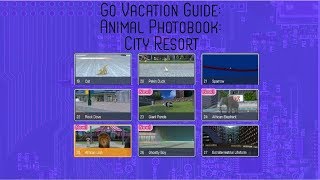 Go Vacation - City Resort: Animal Photo Book Guide - Nintendo Switch screenshot 1