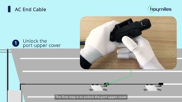 Hoymiles latest Trunk Version 4 in 1 microinverter series installation video
