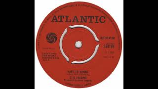 Otis Redding - Hard To Handle - UK Atlantic Records released 1968