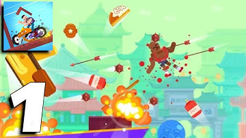 Dismounting Masters - Gameplay Part 1 Levels (Android,iOS)