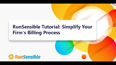 Effortlessly Create & Manage Legal Billing with RunSensible