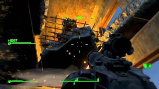 Fallout 4: Sometimes you just get that perfect grenade throw.