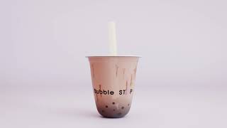 Simulation Bubble Tea in Houdini