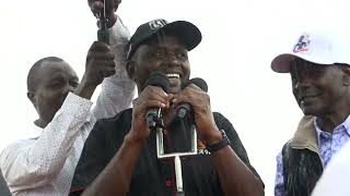 UNITED OPPOSITION LED BY MATIANG'I STORMS  NYAMIRA.