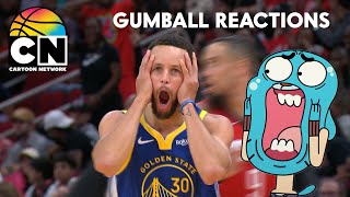 Gumball Reacts to 2024 NBA All-Star Players | Cartoon Network