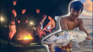 OVERNIGHT OIO FISHING! | Hawaii Fishing | Camping