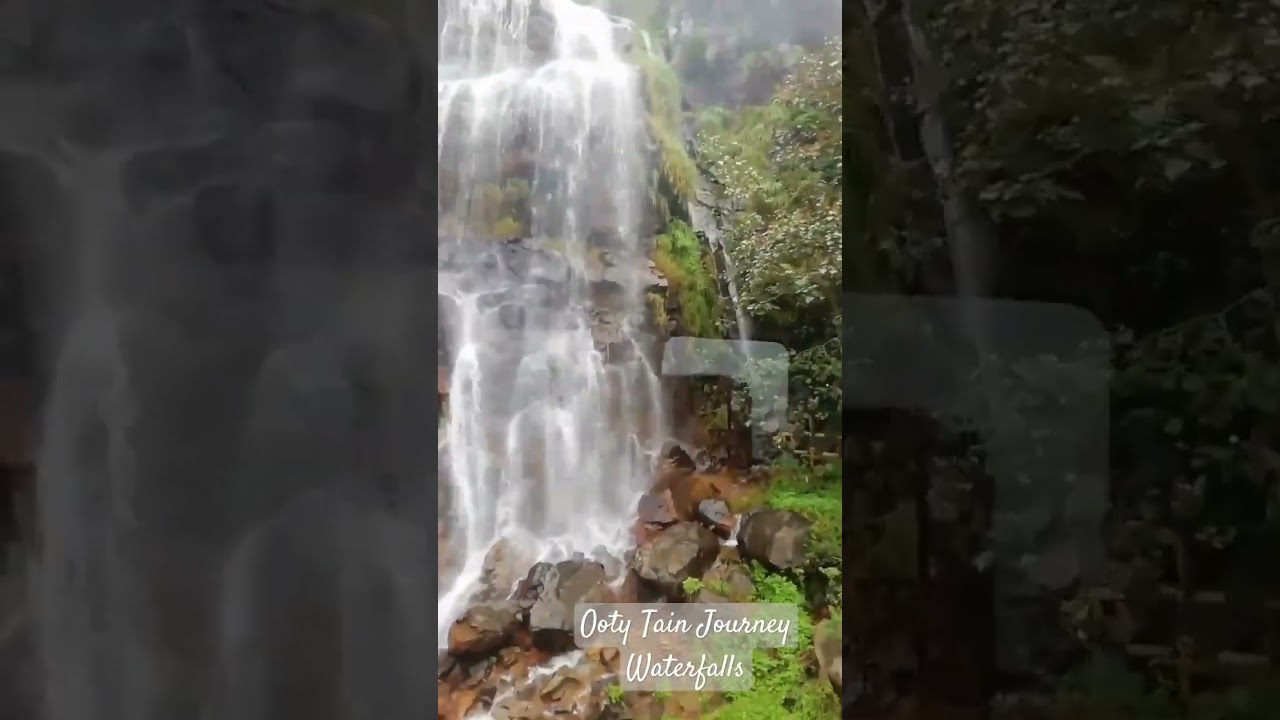 Ooty Train Journey - Waterfalls 