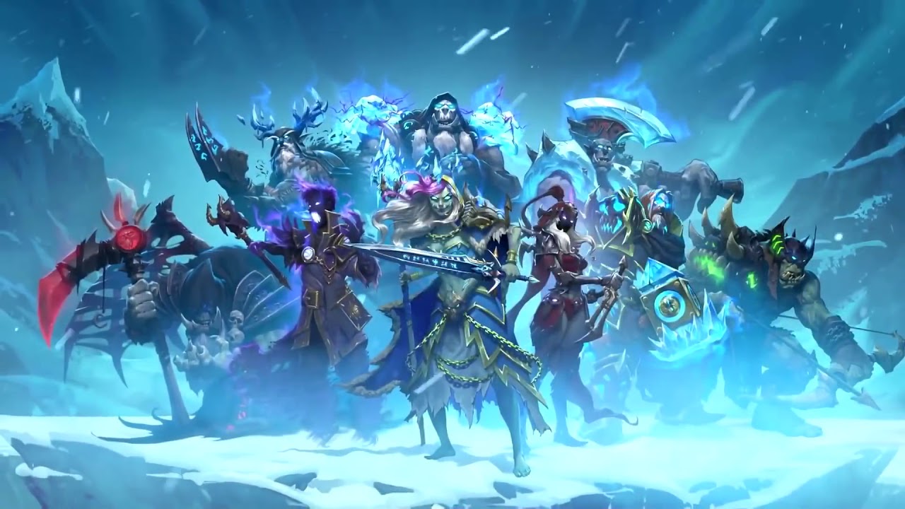 Кадр 1 из видео Hearthstone Цитадель Ледяной Короны - 3 Способа Как Пройти Короля Лича