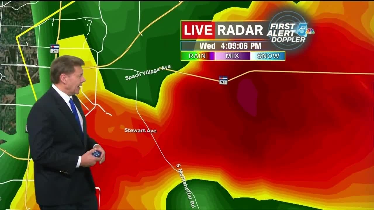 Severe Thunderstorm Warning in El Paso County - YouTube