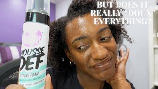 ONE PRODUCT TWISTOUT | THOUGHTS ON THE DOUX MOUSSE DEF