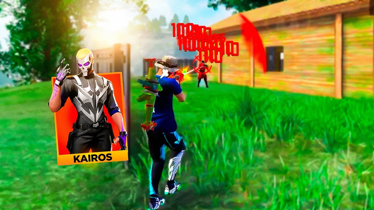 TESTEI O NOVO PERSONAGEM KAIROS E ME SURPREENDI!! FREE FIRE MOBILE