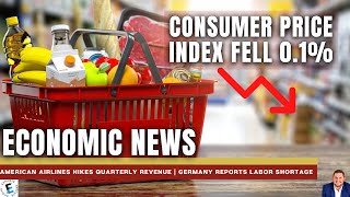 The Consumer Price Index Fell 0.1% Meeting Expectations | Economic News Today