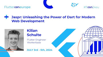 Jaspr: Unleashing the Power of Dart for Modern Web Development - Kilian Schulte | Fluttercon EU 2024