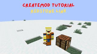 Redstone Link Recipe - Minecraft Create Mod Guide