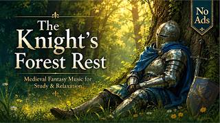 The Knight’s Quiet Campfire | Medieval Fantasy Music for Peaceful Focus, No Ads