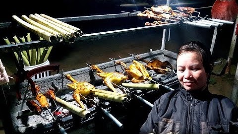 Phát thèm với món gà nướng cơm lam đặc sản Măng đen Kon Tum | saigon travel Guide