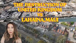 United Kingdom Vs. Maui Fires. Belgium Bog Fire