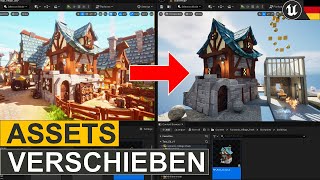 Assets zwischen Projekten verschieben | Unreal Engine Project Asset Migration Tutorial #UE5