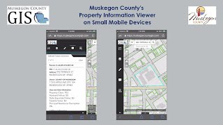 Muskegon County Property Information Viewer on Mobile Devices