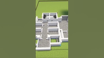 FNaF 2 Minecraft Chisels & Bits Build - Walls & Floor - Short #minecraft #fnaf #fivenightsatfreddys