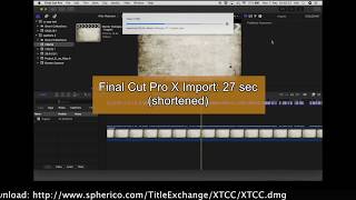 X-Title Caption Convert Quick Demo 2