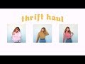 TRY ON THRIFT HAUL | ft. Pumkin