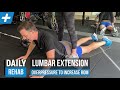 McKenzie Self-Overpressure for Lumbar Spine Extension ROM and Stiffness | Tim Keeley | Physio REHAB