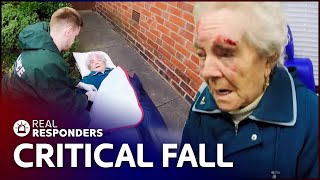 89-Year-Old Lady On The Floor For 30 Mins After A Bad Fall | Inside The Ambulance | Real Responders