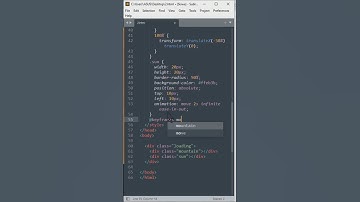 Animasi Loading dengan Nuansa Kehidupan Pegunungan yang Menantang | HTML CSS #html #css #mengareit
