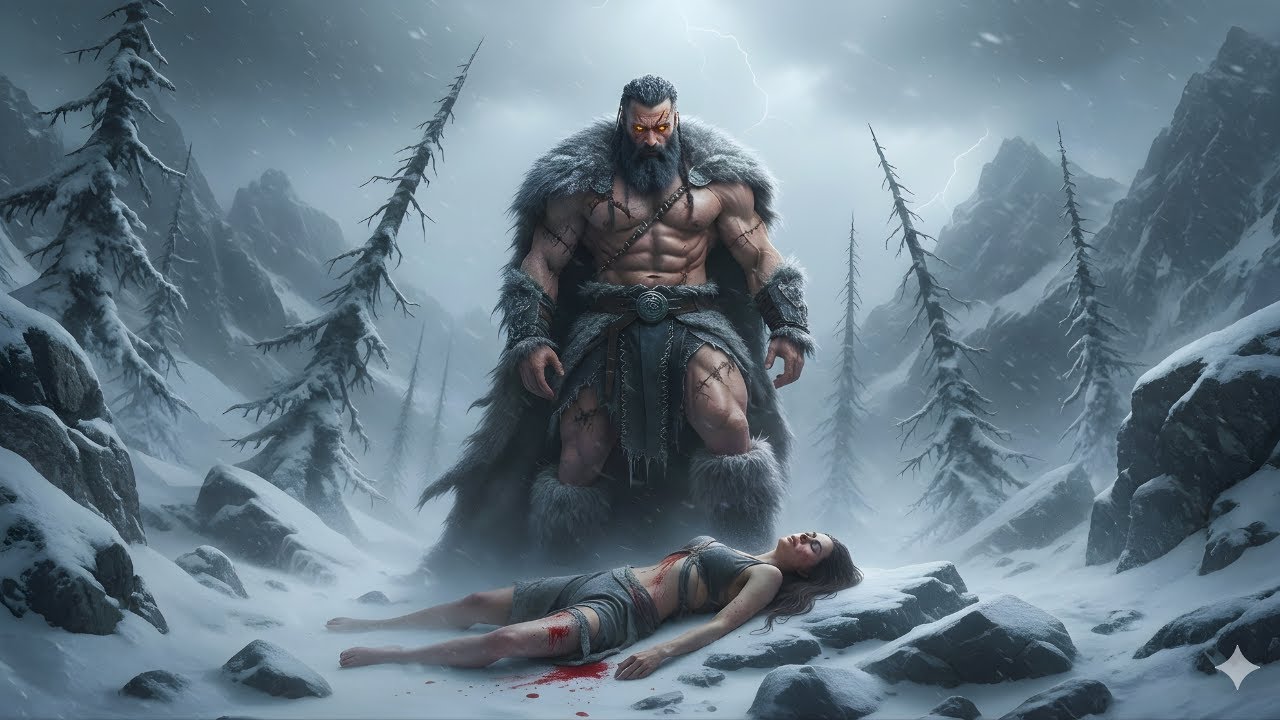 SHE WAS LEFT TO DIE IN THE BLIZZARD —  Until the Alpha King Wrapped His Fur Around Her