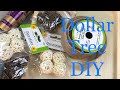 Look what I make with a few Dollar Tree items! Quick & Easy DIY