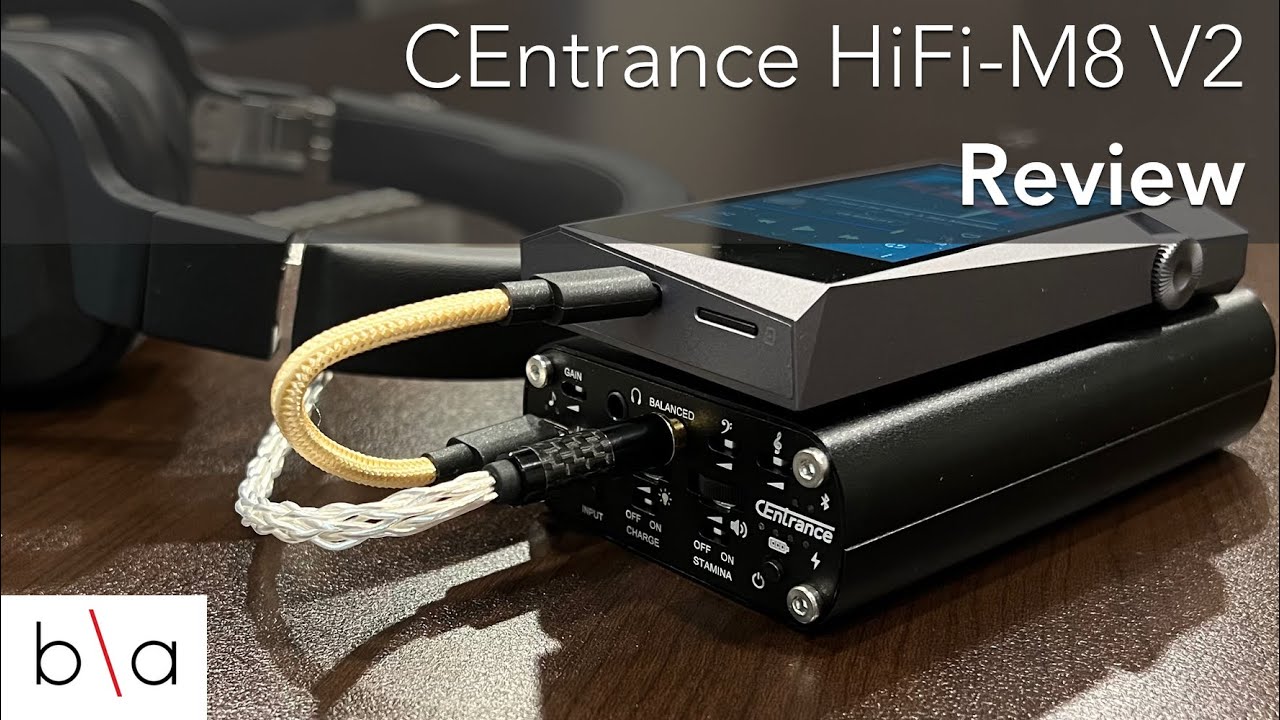 Centrance Hifi-M8 Portable DAC and amp - YouTube