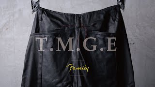 incarnation / インカネーション / 31981-6452 / COTTON ELASTANE DENIM LONG DARTS SARROUEL PANTS / T.M.G.E