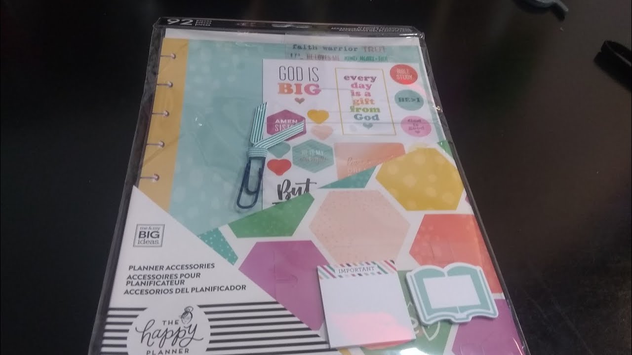 Hobby Lobby Haul Part 2 // The Happy Planner Girl -- Faith Warrior