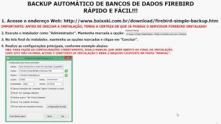 Backup de bancos de dados Firebird