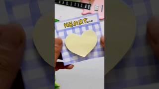 🤩DIY Market style Sticky Notes at Home #shorts @meowart15