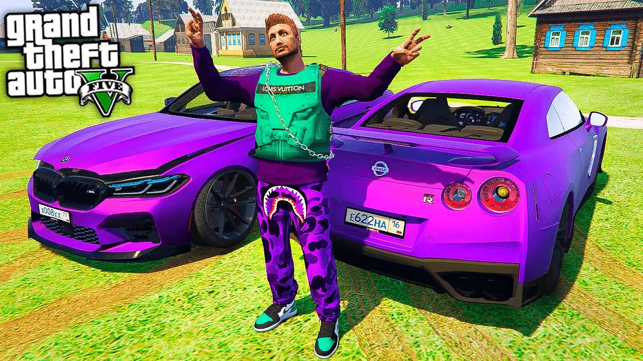 GTA 5 РОССИЯ - КУПИЛ НИССАН ГТР ! КУПИЛ МАШИНУ МЕЧТА ЗА 6 МИЛЛИОНОВ ...