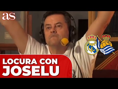 La LOCURA de RONCERO con el gol de JOSELU | REAL MADRID VS REAL SOCIEDAD