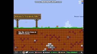 Everybody Edits Speedrun - Tutorial #1 in 23.91