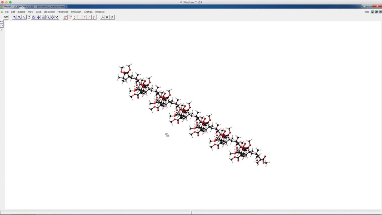 02.02 Medea's Polymer Builder Tutorial 02 How to build a Polymer