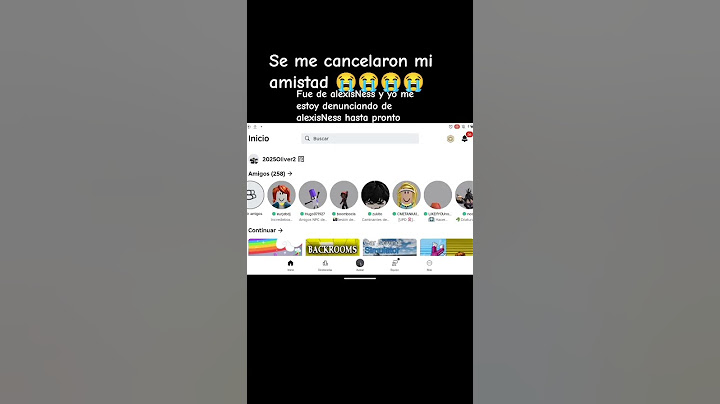 me cancelaron la amistad