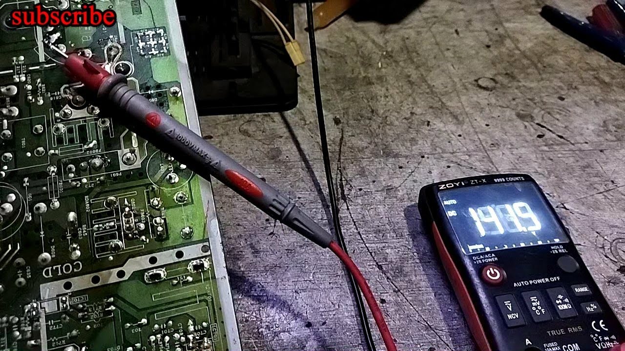 service tv sharp 29 inchi teg b+ over - YouTube