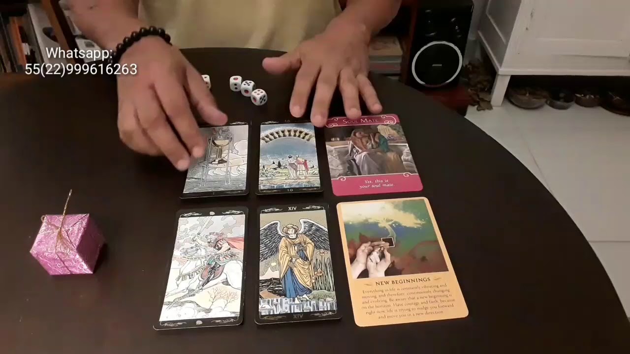 Tarot Interativo: O que ele/a vai sentir quando me vir cara a cara ?