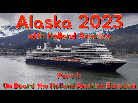 Vídeo: Alaska Cruise Shore Excursões: Holland America Eurodam