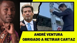 Polêmica em Portugal! Tribunal obriga André Ventura remover cartaz sobre Ciganos 