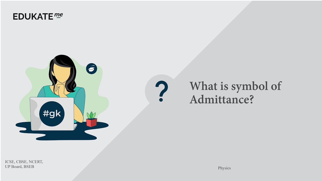 What is symbol of Admittance? - YouTube