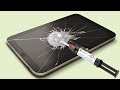 Repair A Phone Screen With Epoxy