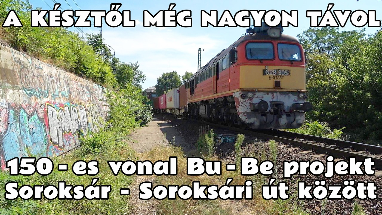 2024.08.09. 150-es vonal belső szakasz. Soroksár - Soroksári út. A késztől még fényévekre volt akkor