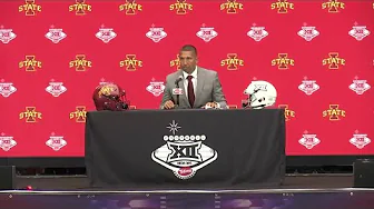 WATCH: Iowa State head coach Matt Campbell speaks at Big 12 Media Days thumbnail